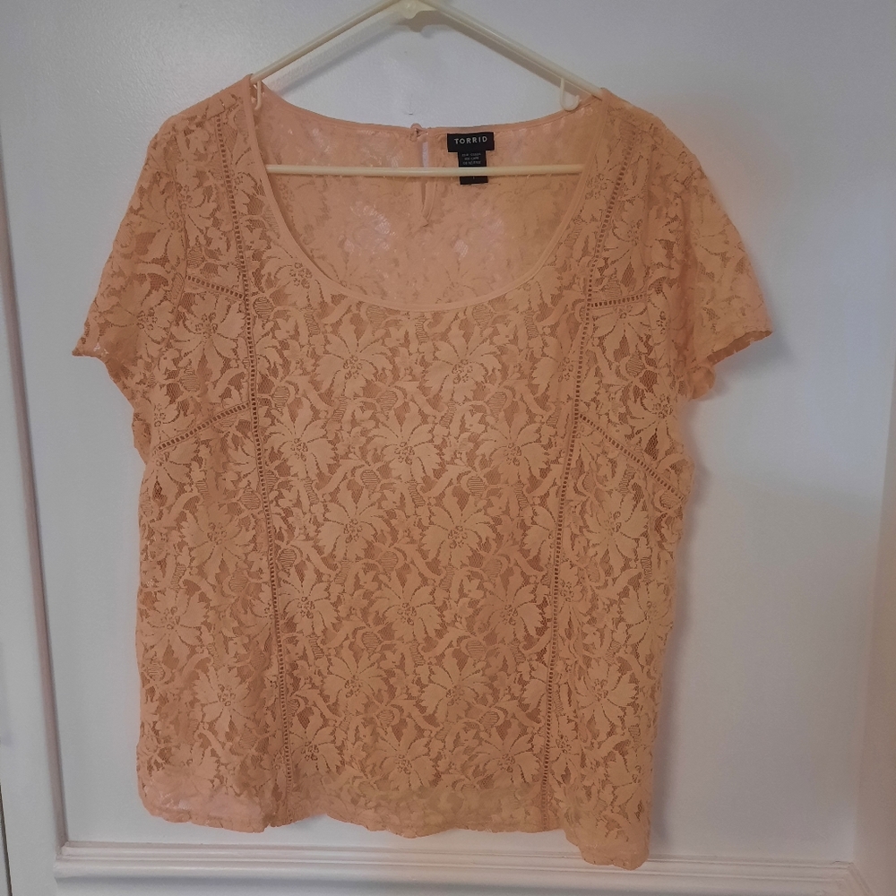 Torrid lace top